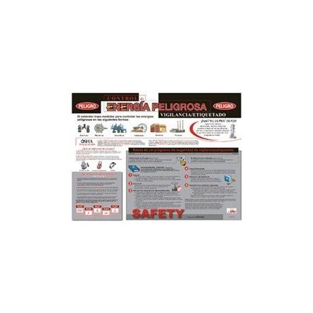 Nmc POSTER, HAZARDOUS ENERGY SPPST006